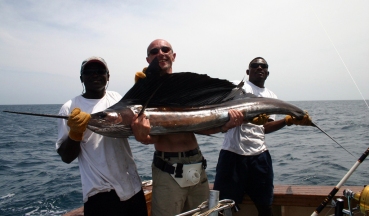 Mtwapa: Deep Sea Fishing with Big Fish - The Wanderlust Effect